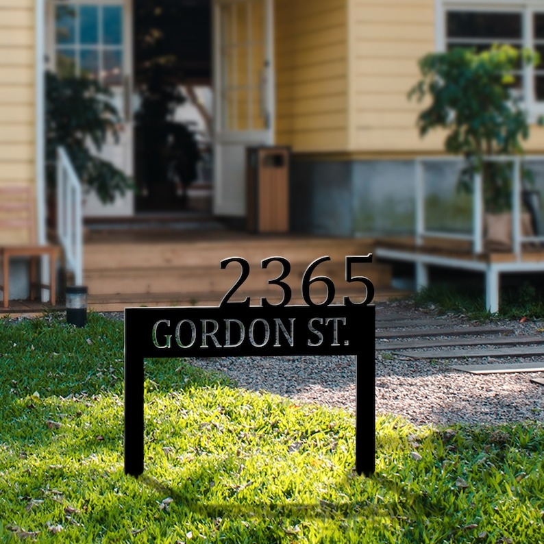 Small Details, Big Impact: How Yard Address Signs Can Transform Your Home’s Exterior